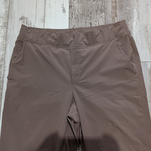 ATHLETA Brooklyn Ankle Pant Size 12 Brown - Picture 3 of 5